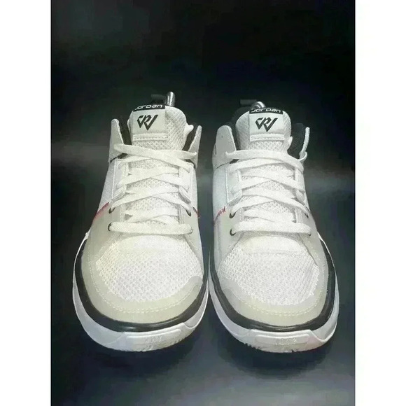 Jordan One Take 5 (GS) White University Red-Black Size 7Y Womens 8.5 FD2338-106 - Picture 3 of 6